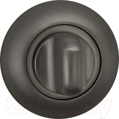 Фиксатор дверной защелки Ренц INBK 08 MBN (матовый черный никель)