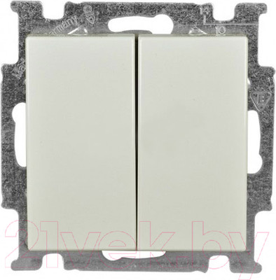 Выключатель ABB Basic 55 1012-0-2187 (шале-белый)
