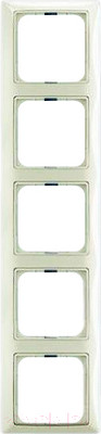 Рамка для выключателей и розеток ABB Basic 55 1725-0-1515 (шале-белый)
