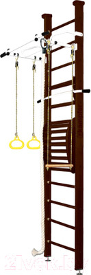 Детский спортивный комплекс Kampfer Helena Maxi Ceiling (стандарт, шоколадный/белый)