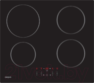 Индукционная варочная панель Akpo PIA 60 940 12CC BL