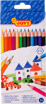 Набор цветных карандашей Jovi 730/12 (12цв)