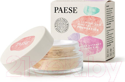 Пудра рассыпчатая Paese Illuminating Mineral Foundation минеральная иллюминирующая 204W (7г)