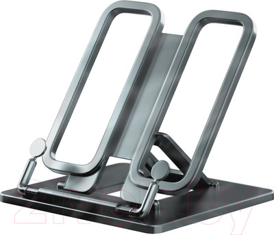 Подставка для книг Erich Krause Base. Ice Metallic / 58048 (серебристый)