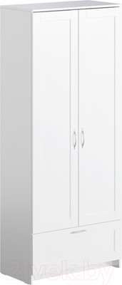 Шкаф Mio Tesoro Сириус 2-х створчатый 1 ящик 2.02.01.240.1 (белый)