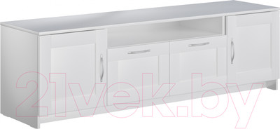 Тумба Mio Tesoro Сириус 2 двери и 2 ящика 156x47 2.02.03.330.1 (белый)