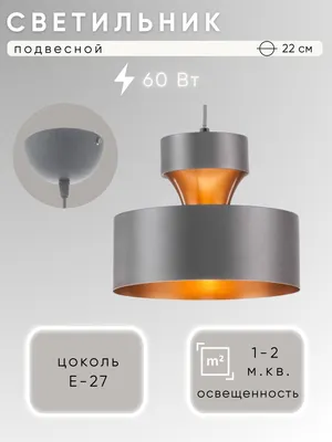 Потолочный светильник Aitin-Pro 12266D/1 (серый)