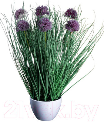 Искусственное растение Merry Bear Home Decor Микс трава-шнитт лук / KD4090-55-22