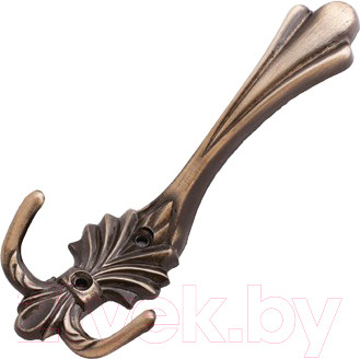 Крючок для одежды Вега К6 Скоб (коричневый)