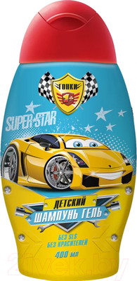 Шампунь-гель детский Гонки 2 в 1 (400мл)