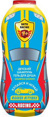 Шампунь-гель детский Гонки Купайся и играй 1+ (300мл)