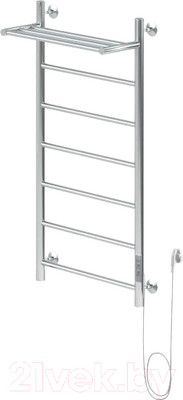 Полотенцесушитель электрический Aquanet Mauro 100x50 / 282008 (с полкой, правый)