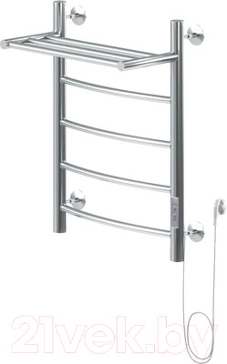 Полотенцесушитель электрический Aquanet Romeo 60x50 / 281990 (с полкой, правый)