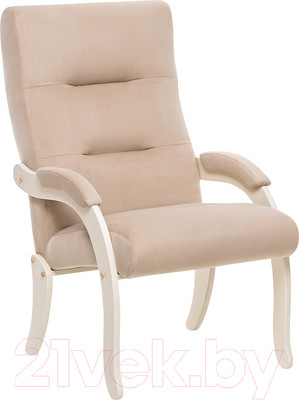 Кресло мягкое Импэкс Leset Дэми (слоновая кость/V 18)
