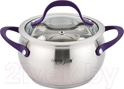 Кастрюля Barton Steel BS 2017-18 (фиолетовый)