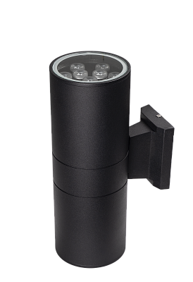 Бра уличное JAZZway PWL-300110/30D 2x12w 6500K BL / 5015142B (черный)