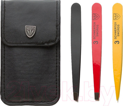 Набор пинцетов косметических Three Swords АЕ 3432-DE (3шт)