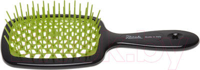 Расческа-массажер Janeke Superbrush 71SP226VER (черный/зеленый)