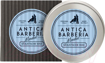 Воск для укладки бороды Mondial Antica Barberia. Original Talc / MOU-WAX-TALC (30мл)