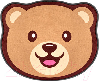 Коврик для ванной Roxy-Kids С эффектом памяти Антискользящий Мишка 50x60 / RBMT-001