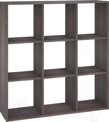 Стеллаж Кортекс-мебель Дельта-9 105x105 (береза)