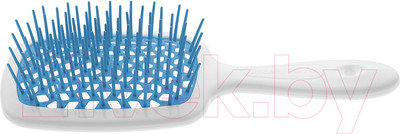 Расческа-массажер Janeke Superbrush SP226BIA TSE (белый/голубой)