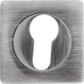 Накладка на цилиндр Puerto INET AL 02 BN/SN (черный никель/никель матовый)