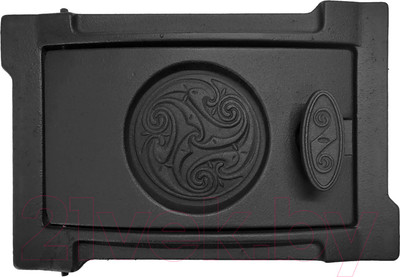 Дверца печная Литком ДПУ-2Б (Р) 25x14 (поддувальная)