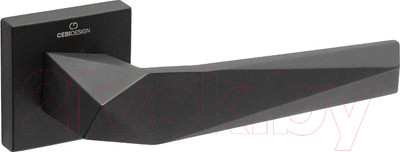 Ручка дверная Cebi Pira SQ МР24 (черный)