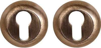 Накладка на цилиндр Puerto INET AL 08 AB (бронза античная)