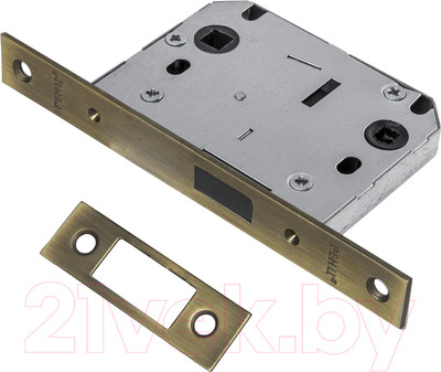 Защелка врезная Ренц INLBM 2070 AB  (бронза античная)