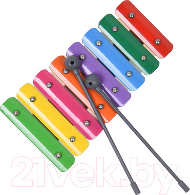 Музыкальная игрушка Десятое королевство Металлофон 8 нот / 02351