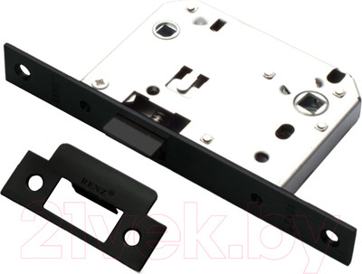 Защелка врезная Ренц INLB 2070 Black (черный)