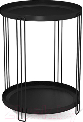 Журнальный столик Sheffilton SHT-CT31 (черный муар)