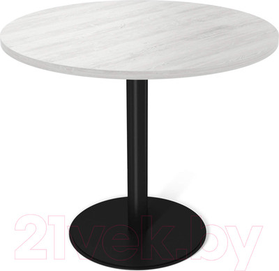 Обеденный стол Sheffilton SHT-TU43/TT 80 ЛДСП (черный муар/сосна касцина)