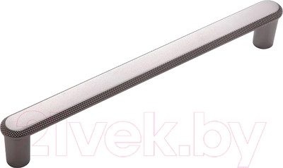 Ручка дверная Cebi Nola A5102 300мм МР27 (черный/матовый никель)