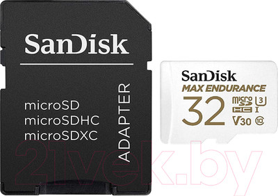 Карта памяти SanDisk microSDHC UHS-3 32GB (SDSQQVR-032G-GN6IA)