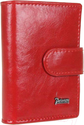 Визитница Peterson PTN PL-103-RED (красный)