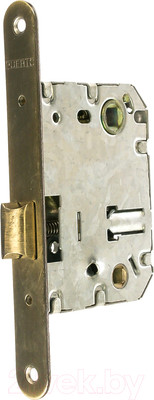 Защелка врезная Puerto INLB 1170 AB овальная планка (бронза античная)