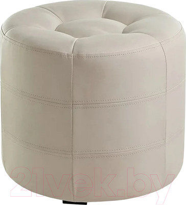 Пуф Vental ПФ-7 круглый (бежевый)