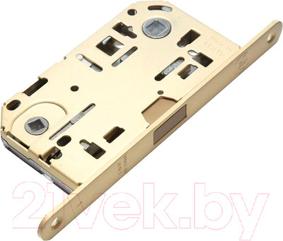 Замок врезной STV A7 магнитный WC (матовое золото)