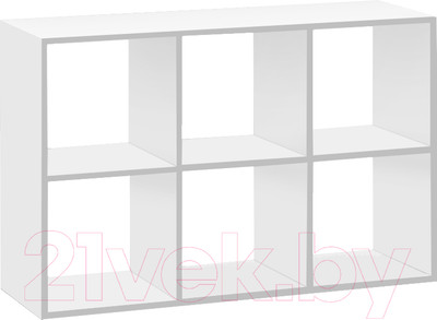 Стеллаж Артём-Мебель CH-100.30 (белый)