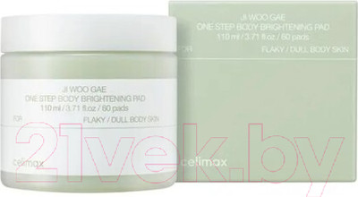 Пэд для лица Celimax Jiwoogae One Step Body Brightening Pad (60шт)