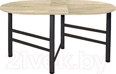 Стол-книга Vental Рим овальный (дуб сонома)