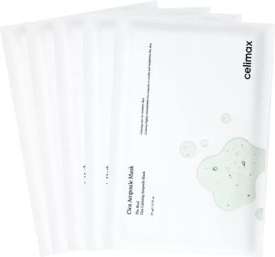 Набор масок для лица Celimax Cica Calming Ampoule Mask (5x27мл)