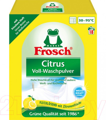 Стиральный порошок Frosch Цитрус (1.45кг)
