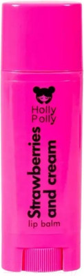 Бальзам для губ Holly Polly Crazy In Love Клубника со сливками (4.8г)