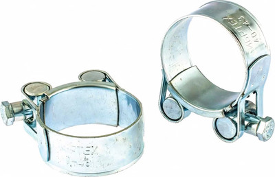 Хомут шарнирный СибрТех 40-43мм W1 / 47525 (2шт)