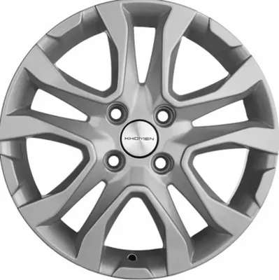 Литой диск Khomen KHW1503 Granta 15x6" 4x98мм DIA 58.5мм ET 36мм F Silver