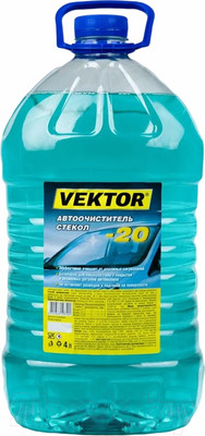 Жидкость стеклоомывающая VektoR -20 / 66198402 (4л)